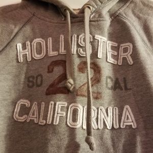 Gray Hollister Hoodie